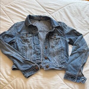 American Eagle Outfitters Light Blue Jean Jacket